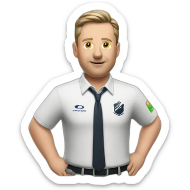 mark-robins-manager sticker