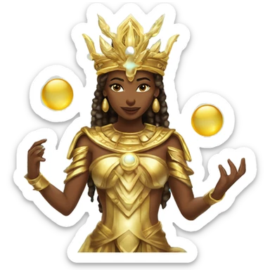 (Technomancy Tuitorial @ https://youtu.be/SgQQU_Szm1A?si=L9Fu0e7bzgv7XrSN) Technomancy Divine Magical Divine Goddess sticker