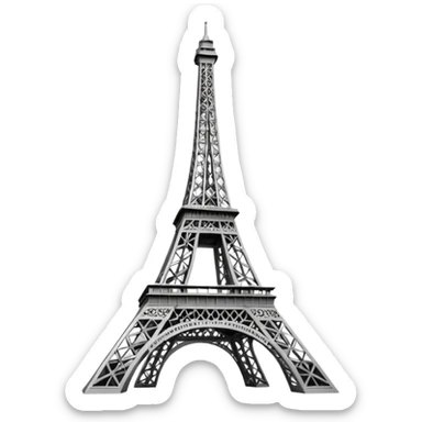 Eiffel Tower sticker
