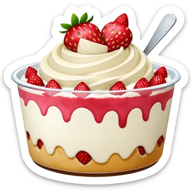 strawberry bingsu sticker