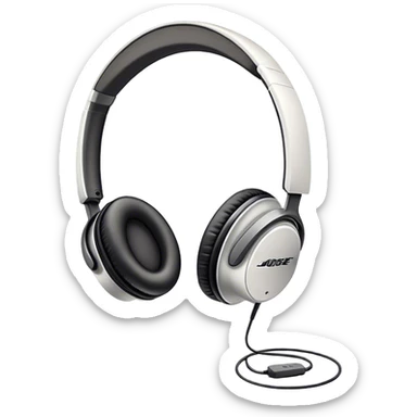 Headphones with Bose sticker