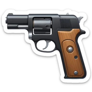 Un pistolet sticker