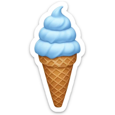 ice cream cone sticker