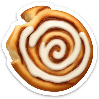 Cinnamon roll sticker