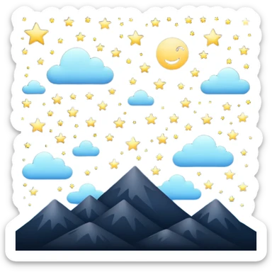 Sky Star  sticker