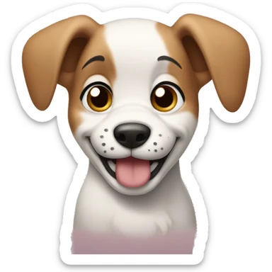 Make a disney puppy sticker