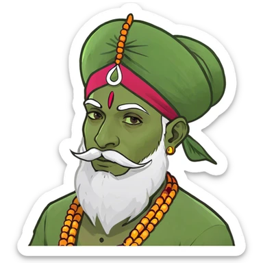 indian piop sticker