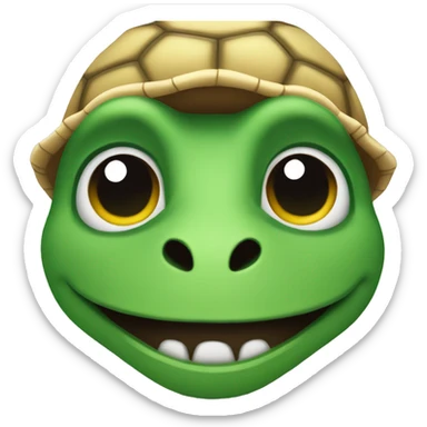 Tortuga feliz sticker