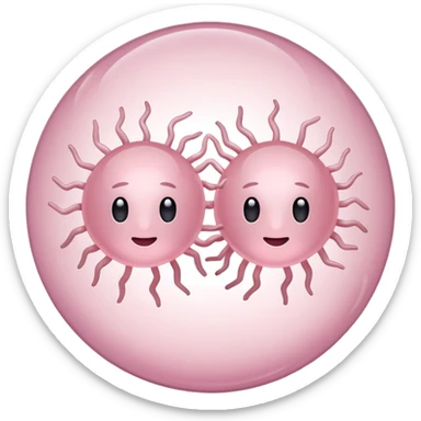 Last two brain cells dancing sticker