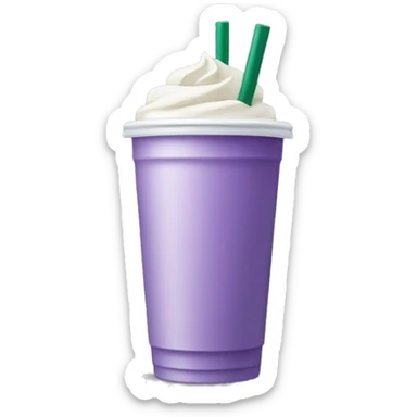 Lavender Starbucks drink  sticker