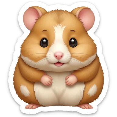 Funny Hamster sticker