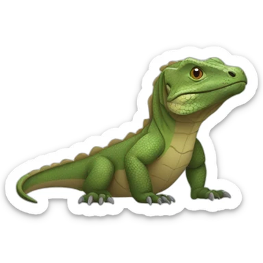 komodo dragon sticker