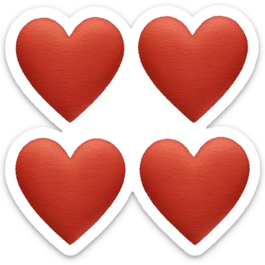 Heart sticker
