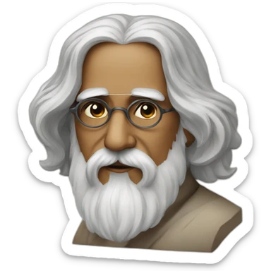 rabindranath tagore sticker
