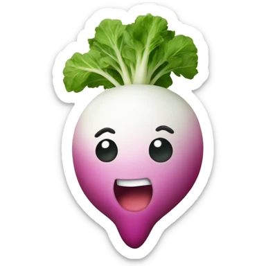 a Radish sticker