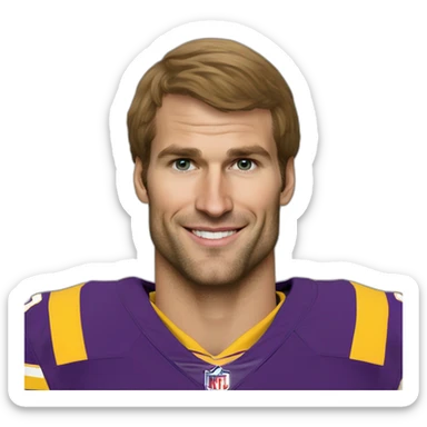 Kirk Cousins clown sticker