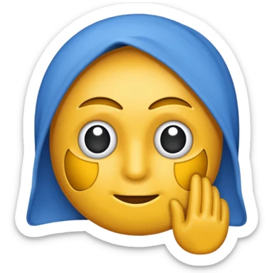 O inima mov,cu trecere spre albastru deschis si coada de drac! sticker