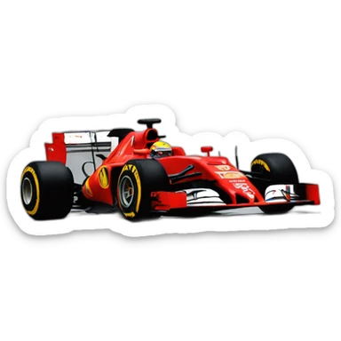 Carlos sainz ferrari sticker