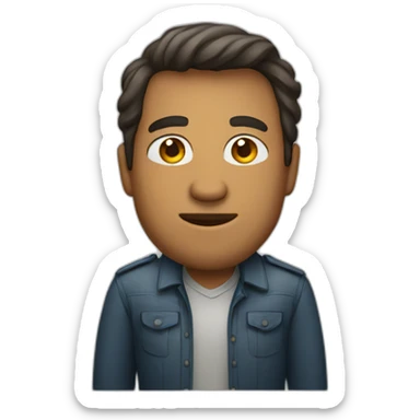 Man Standing brazilian sticker