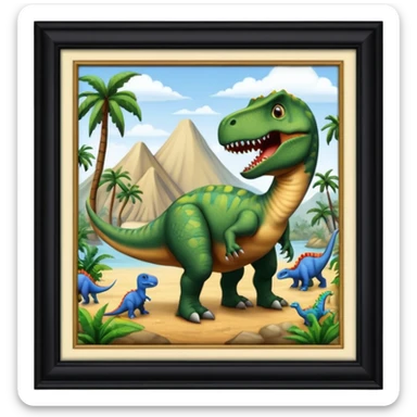 dinosaur Museum sticker