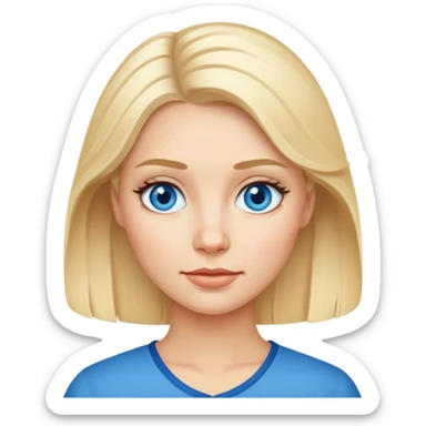 Norwegian woman sticker