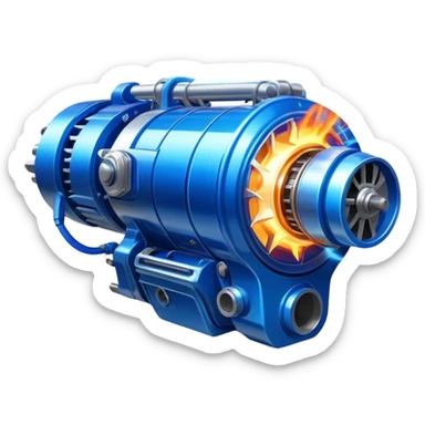 sorayama plasma engine fire sticker