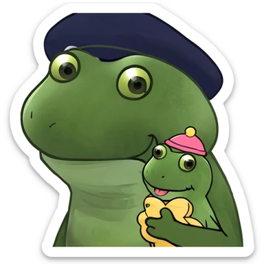 hugging face bufo sticker