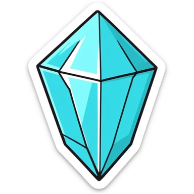 Minecraft Crystal PvP sticker