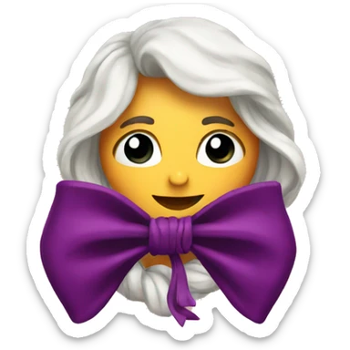 scorpio with a bow sticker