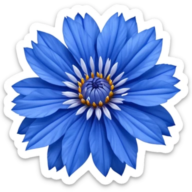 cornflower sticker