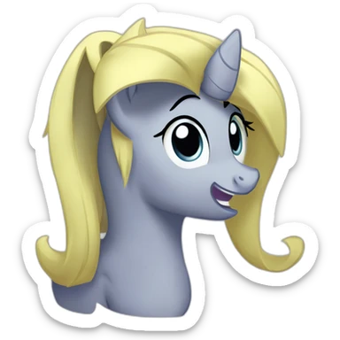 mlp pony Derpy Hooves sticker