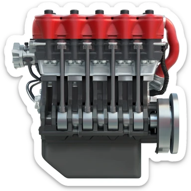 Diesel Engine sticker