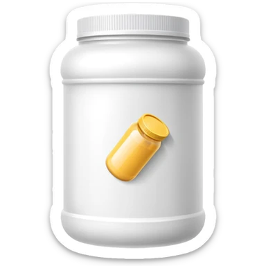 ON Whey protein jar sticker