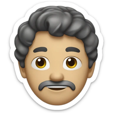 Emoji de quelqu'un qui est déçus sticker