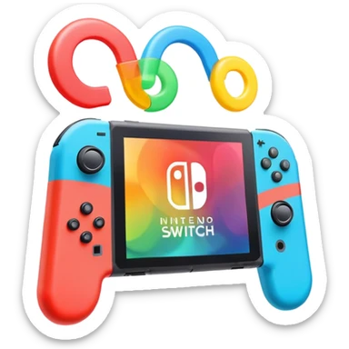 Nintendo Switch fan sticker