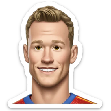 Jonathan Toews as rainbow diamond ring sticker