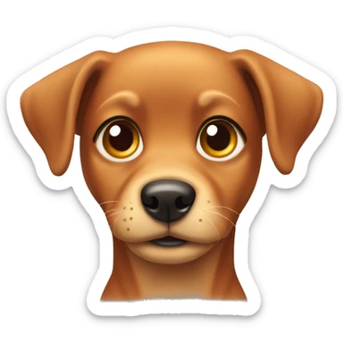 Dog zwergpincher in heart  sticker