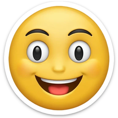 A attitude emoji sticker