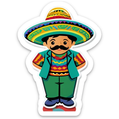Mexican sticker