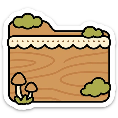 Now give me just the front of the folder, without the back sticker