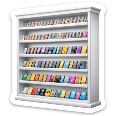 DVD collection sticker