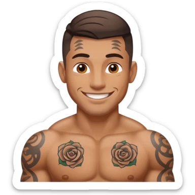 tatoo guy sticker