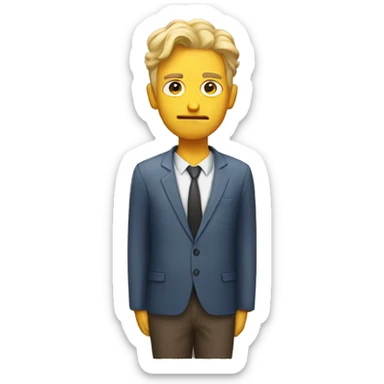 Man I am pooped sticker