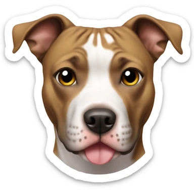 American Staffordshire terrier emoji sticker