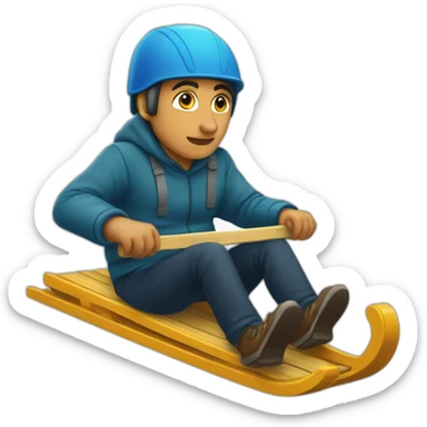 Zemmour sur un toboggan sticker