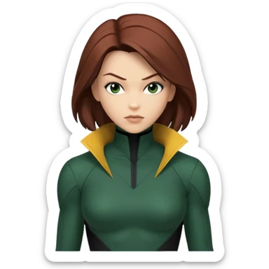 rogue x-men evolution sticker