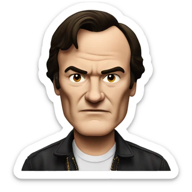 Quentin Tarantino sticker