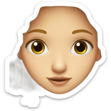 niña-rubia-ojos celestes sticker