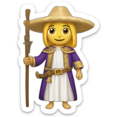 Costalero de la Semana Santa sticker