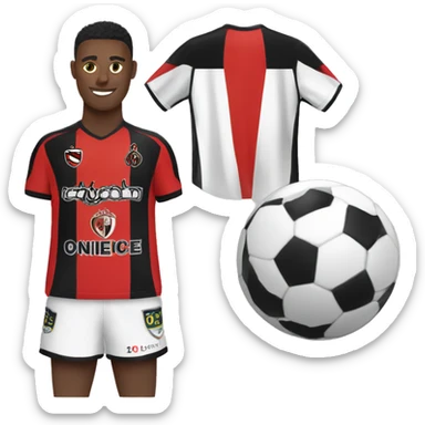 Maillot OGCNICE sticker